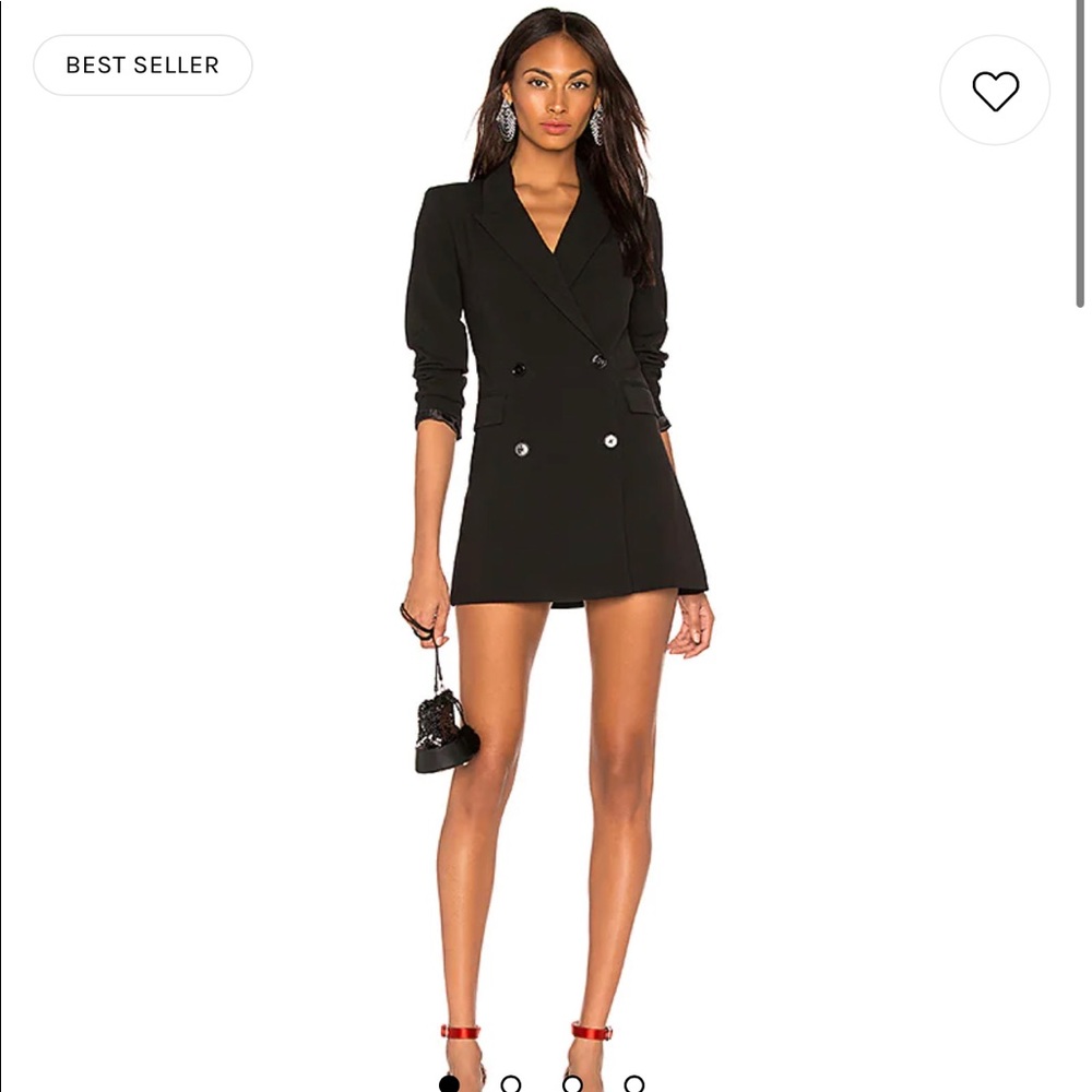 COPY - NWT LPA Double Breasted Blazer Jacket dress in black